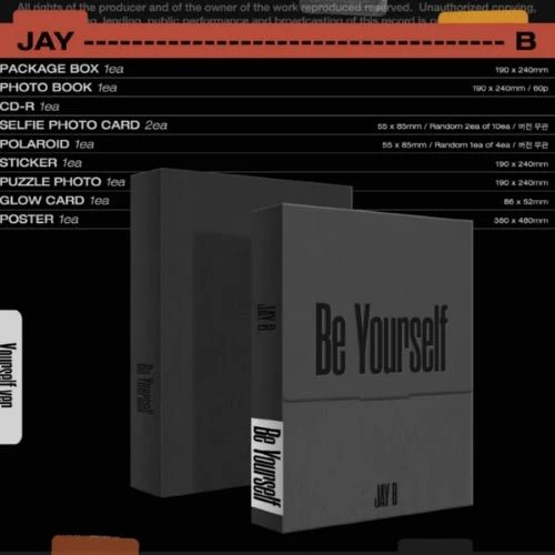 JAY B - Be Yourself - 2nd EP album - Image 3