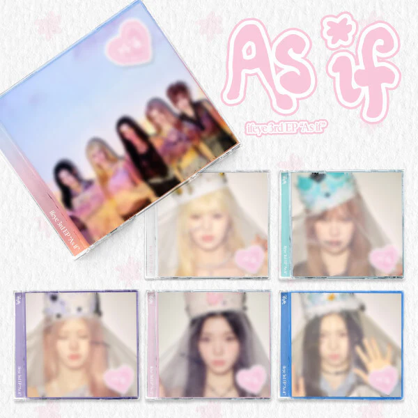 [K IDOL PREORDER EVENT] IFEYE - As If - 3rd EP album - Image 2