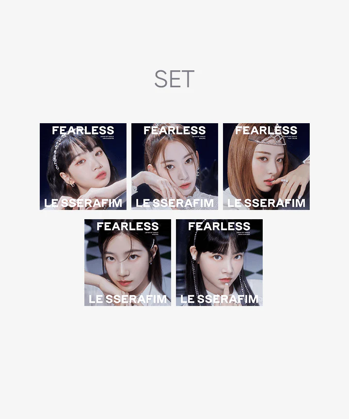 LE SSERAFIM - Fearless - 1st Japan single album - Image 4