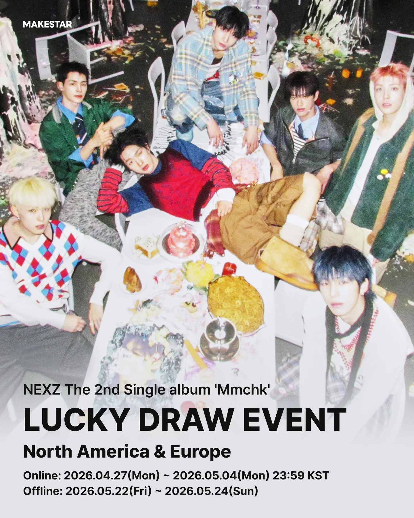 [MAKESTAR LUCKY DRAW EVENT] NEXZ - Mmchk - 2nd single album - Image 2