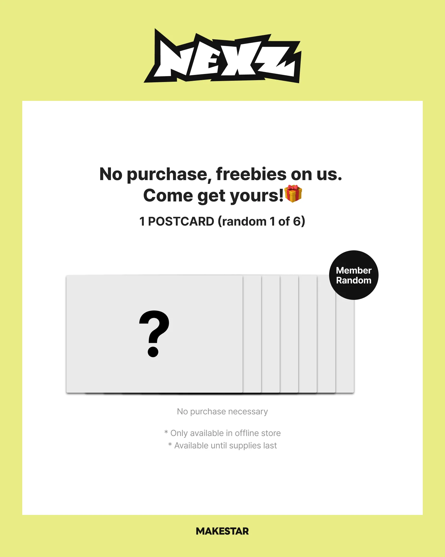 [MAKESTAR LUCKY DRAW EVENT] NEXZ - Mmchk - 2nd single album - Image 5