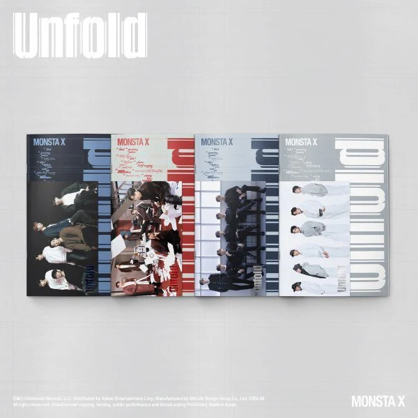 MONSTA X - Unfold - English album vol.2