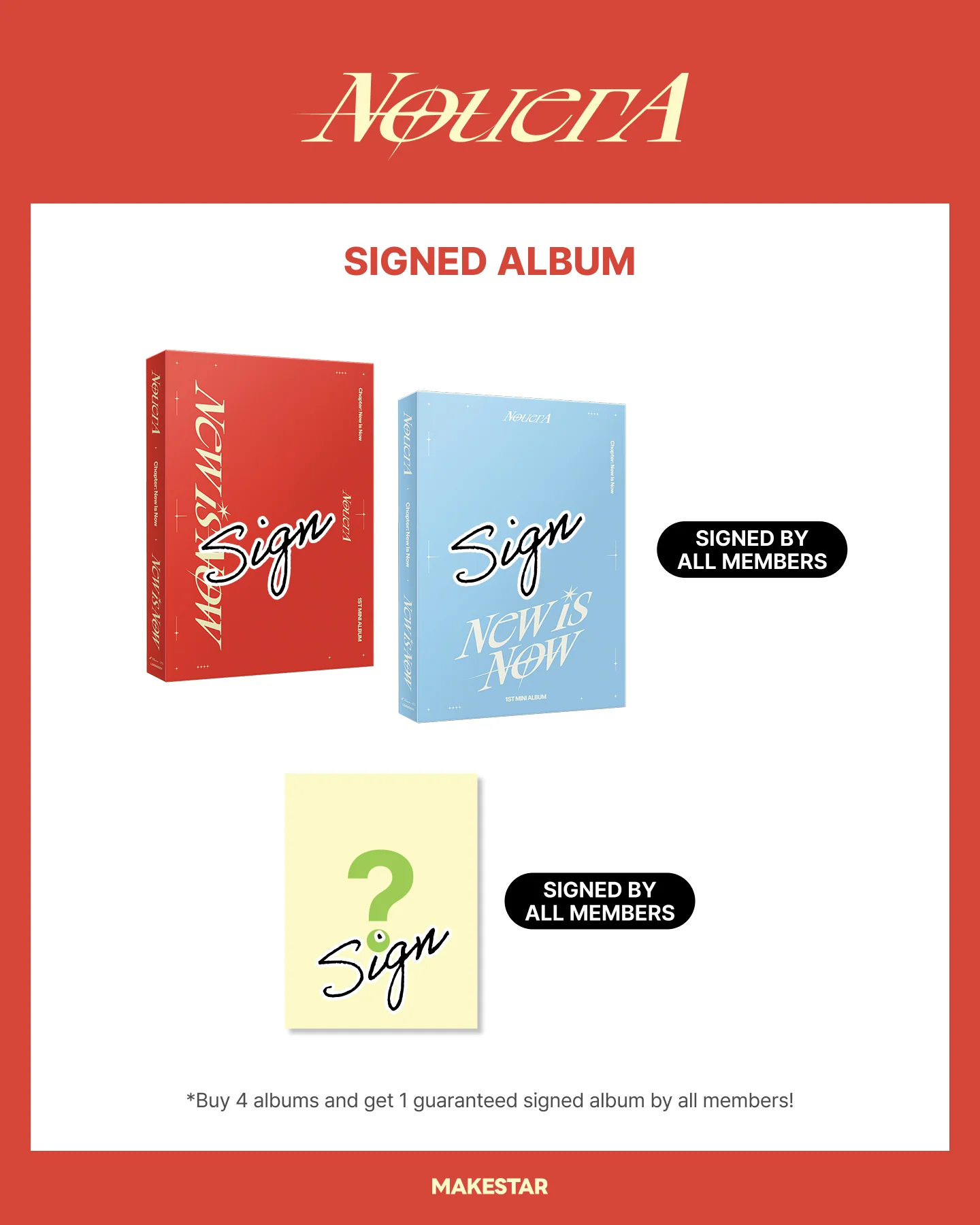 [EVENT] NOUERA - Chapter: New is Now - 1st mini album - Image 6