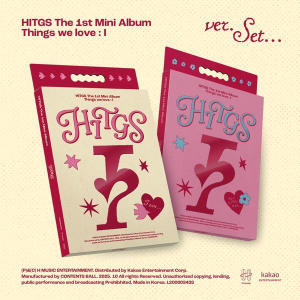 HITGS - Things We Love: I - 1st mini album