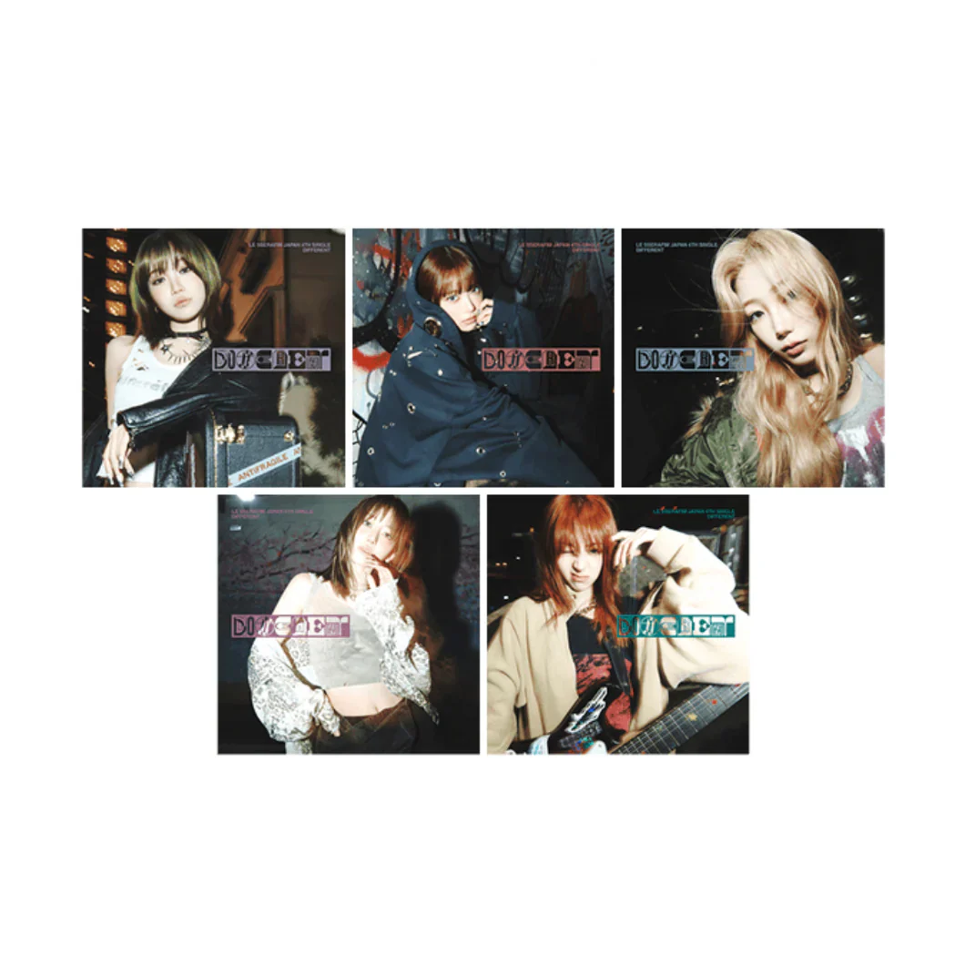 LE SSERAFIM - Different - Japan 4th single album - Image 7